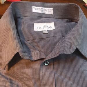 Men's Gray dress Shirt by Outline